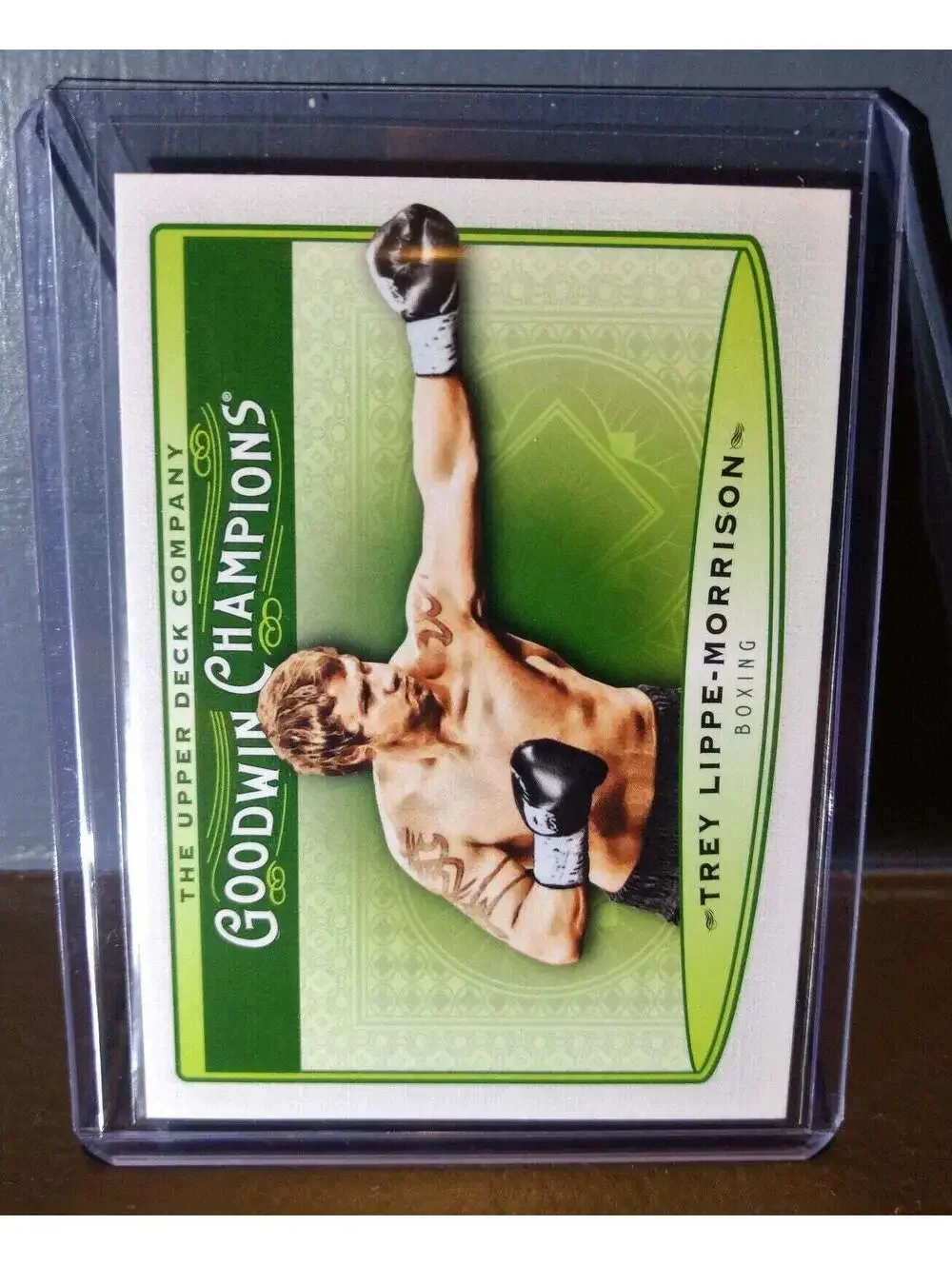 2019 Upper Deck Goodwin Champions Trey Lippe-Morrison #84 Boxing Trading Card